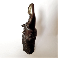 Bronzen beeld Kwan Yin